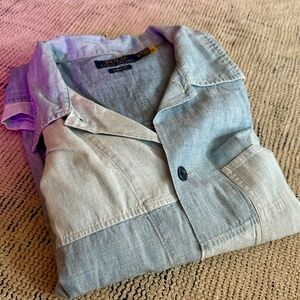 Men's Polo by Ralph Lauren Lightweight Patchwork Jean Blazer, XL